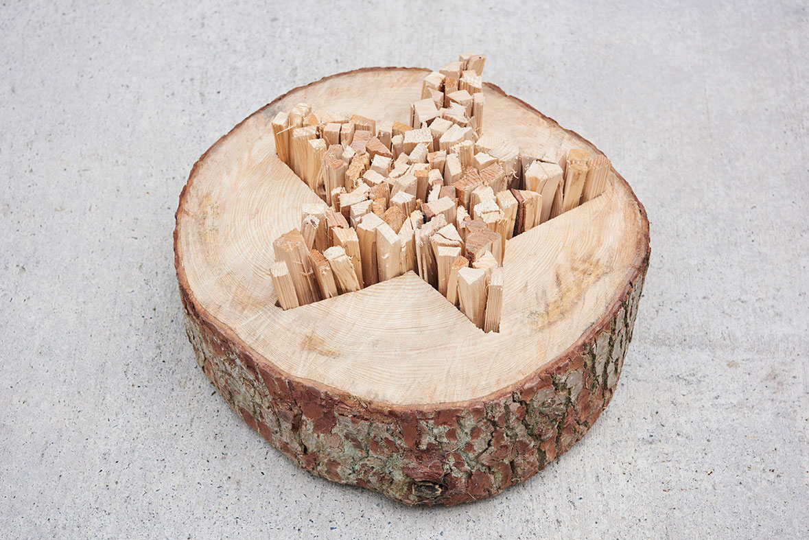 Holzschmuck Stern